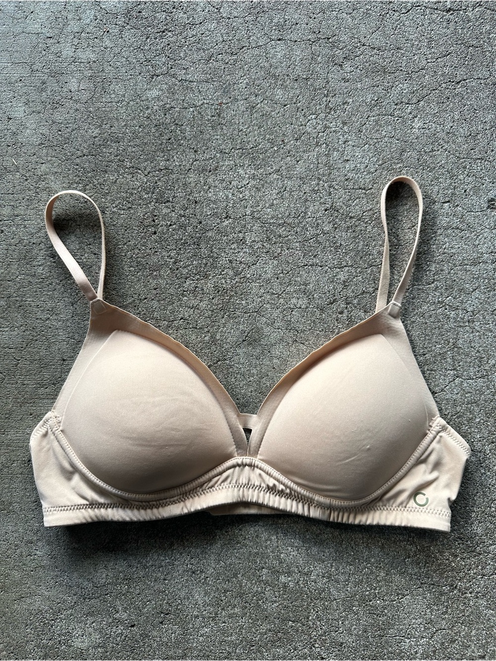 Moni Nude Lightly Lined Plunge Bra